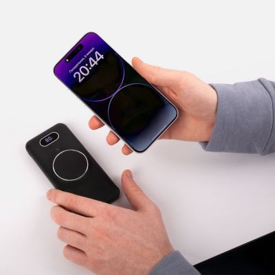 Аккумулятор Omni Qi 10000 мАч, ver.2, черный-7