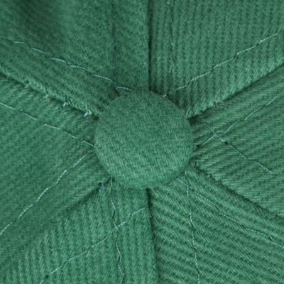 Бейсболка Unit Trendy, зеленая с белым-2