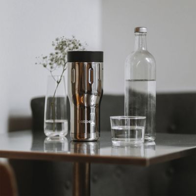 Термостакан Tumbler 470, вакуумный, стальной зеркальный-5