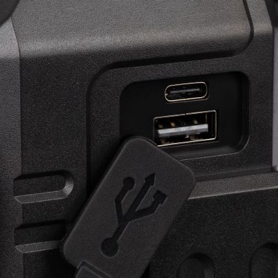 Кемпинговый фонарь-лампа аккумуляторный Yol, черный-5