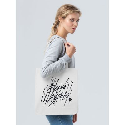 Холщовая сумка «Весна случается», молочно-белая-2
