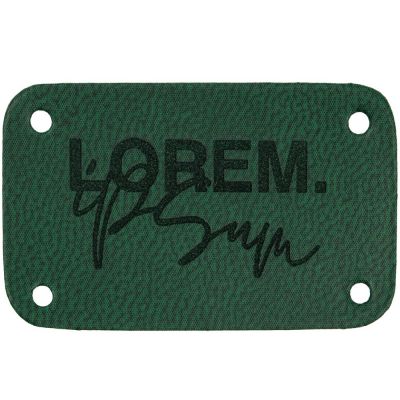 Лейбл Latte, S, зеленый-1