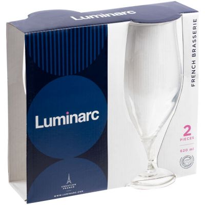 Набор из 2 бокалов для пива «Французский ресторанчик»-3