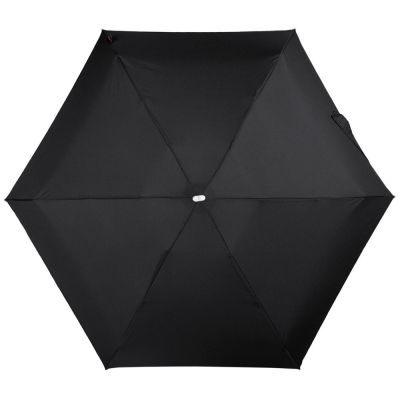 Складной зонт Alu Drop S, 5 сложений, механический, черный-2