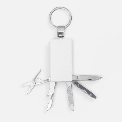 Брелок-мультитул Toolful, белый-1