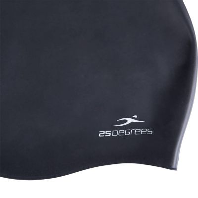 Шапочка для плавания Nuance, черная-1