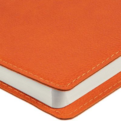 Ежедневник в суперобложке Brave Book, недатированный, оранжевый-4