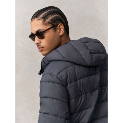 Куртка-парка унисекс Reverse, черная-14