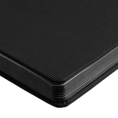 Ежедневник Grid, недатированный, черный-4