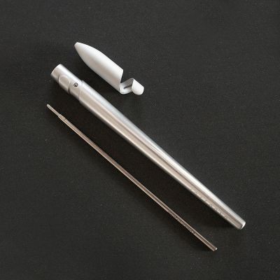 Шариковая ручка Sostanza, серебристая-4
