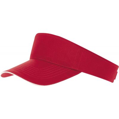 Козырек Ace, красный с белым-0