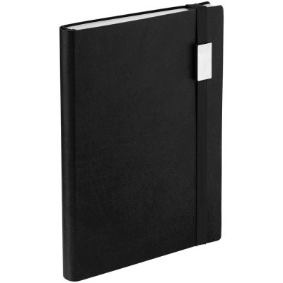 Ежедневник Vivian Metal, недатированный, черный-2