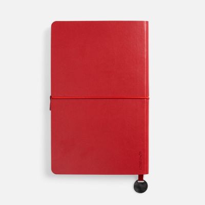 Ежедневник Waltz, недатированный, красный-4