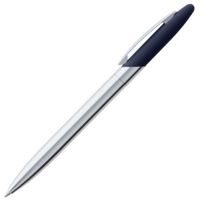 Ручка шариковая Dagger Soft Touch, синяя-1