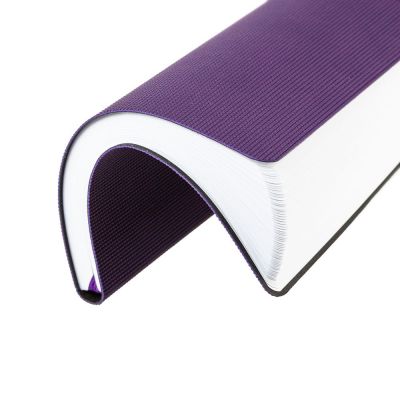 Ежедневник Knit, недатированный, фиолетовый-4