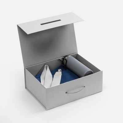 Коробка складная New Case Fold, серая-3