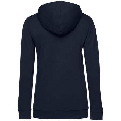 Толстовка с капюшоном женская Hoodie, темно-синяя-1