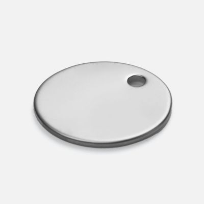 Шильдик металлический Alfa Sirkel, серебристый-2