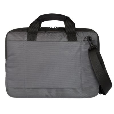 Сумка для ноутбука Qibyte Laptop Bag, темно-серая с черными вставками-3