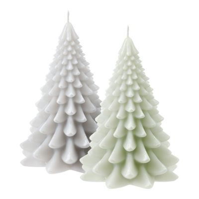 Свеча Homemate Tree, зеленая-2