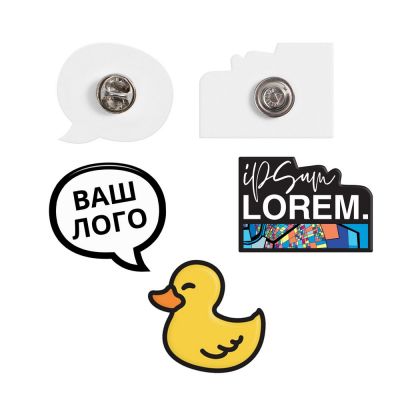 Значок металлический Essence на заказ-0