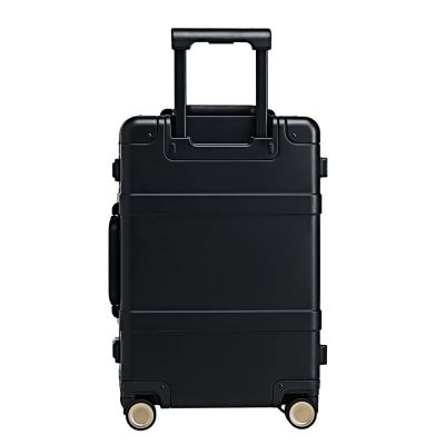 Чемодан Metal Luggage, черный-2