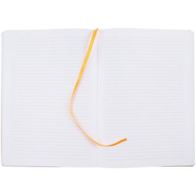 Блокнот Urban, в линейку, оранжевый-5