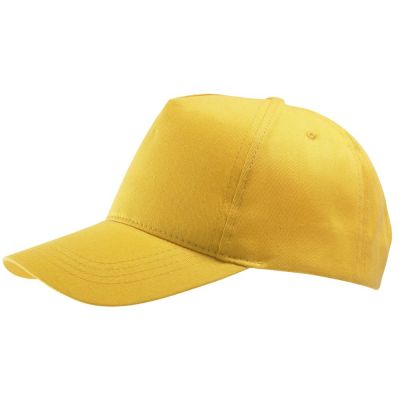 Бейсболка Buzz, желтая-0