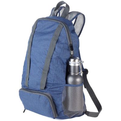 Складной рюкзак Bagpack, синий-1