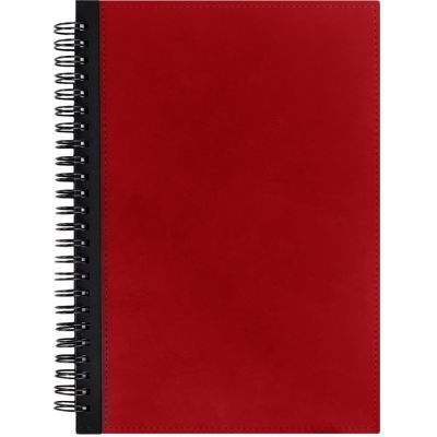 Ежедневник Notera Maxi, недатированный, красный-0