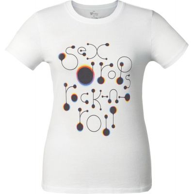 Футболка женская No Drugs, белая-0