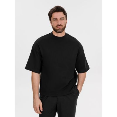 Футболка оверсайз Big Boss, черная-3