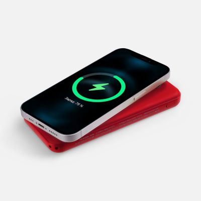 Аккумулятор Omni Qi 10000 мАч, ver.2, красный-7