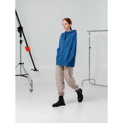 Толстовка унисекс Kosmos 1.0, синяя-1