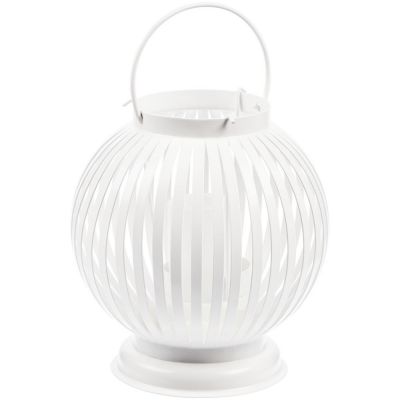 Интерьерный фонарь-подсвечник Villatic, средний, белый-3