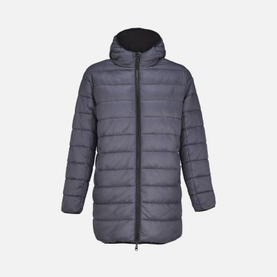 Куртка-парка унисекс Reverse, черная-3