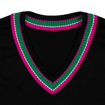 Жилет оверсайз унисекс Cornell в сумке, черный-2