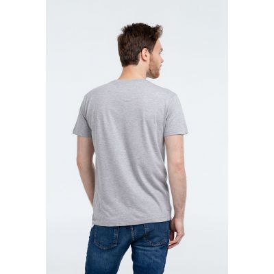 Футболка «Жар-птица», серый меланж-7