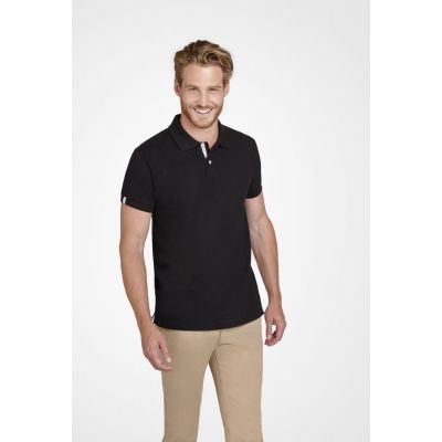 Рубашка поло мужская Portland Men 200 черная-5