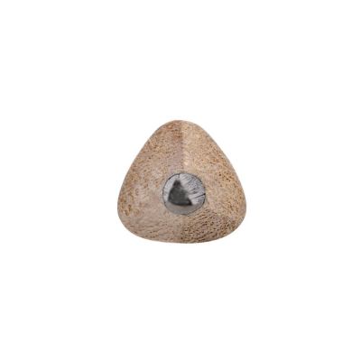Карандаш простой Triangle с ластиком, черный-1