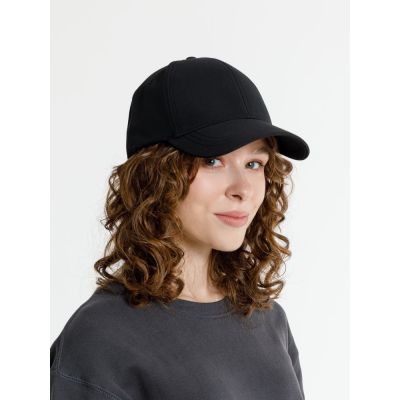 Бейсболка Cityscape, черная-12