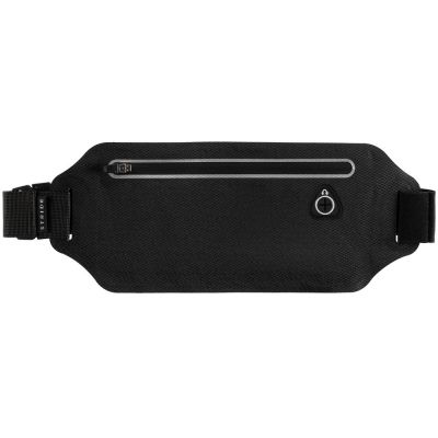 Сумка для бега Torren, черная, с отверстием для наушников-1