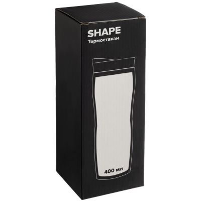 Термостакан Shape, серебристый-4