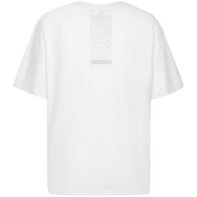 Футболка оверсайз «Я не обиделась», молочно-белая-3