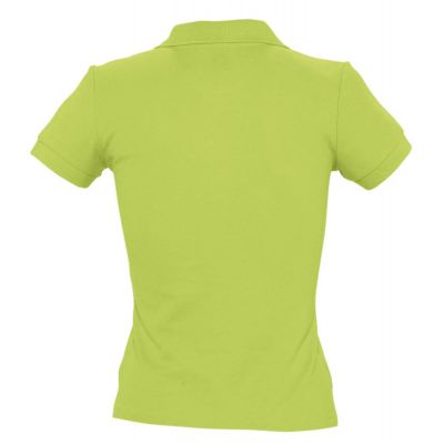 Рубашка поло женская People 210, зеленое яблоко-1