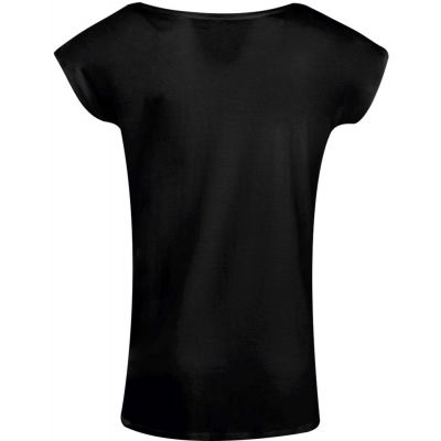 Футболка женская Marylin, черная-1