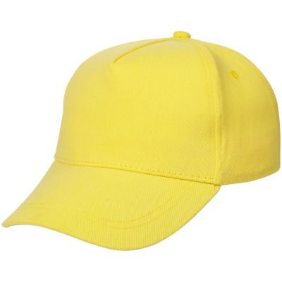 Бейсболка детская Standard Kids, желтая-0