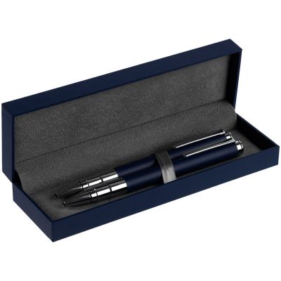 Футляр Duality для 2 ручек, синий-2