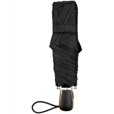 Зонт складной Nicety, черный-3