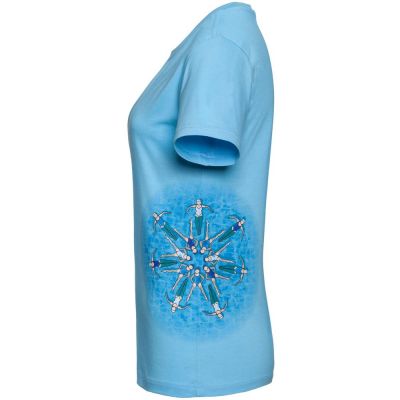 Футболка женская «Вместе и вовремя»-3